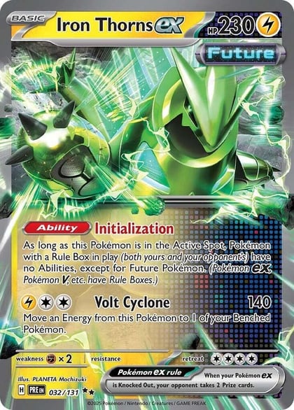 Iron Thorns ex, SV: Prismatic Evolutions 032/131