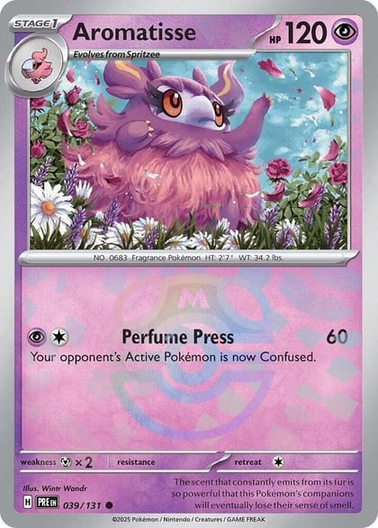 Aromatisse (Master Ball Pattern), SV: Prismatic Evolutions 039/131