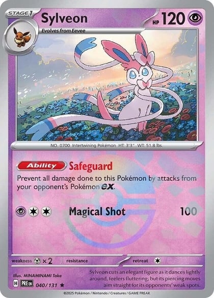 Sylveon (Poke Ball Pattern), SV: Prismatic Evolutions 040/131