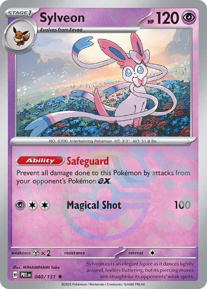 Sylveon (Master Ball Pattern), SV: Prismatic Evolutions 040/131