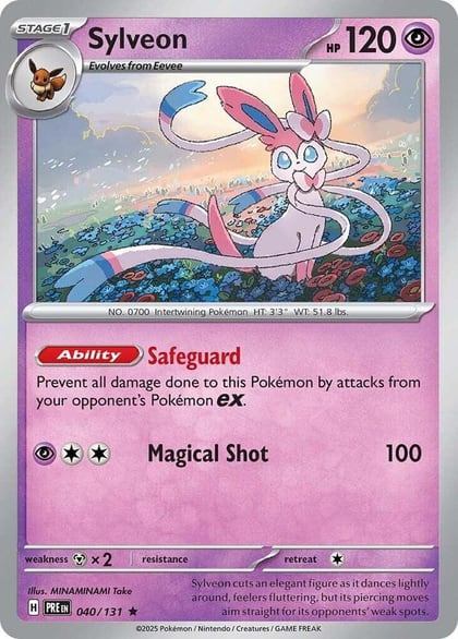 Sylveon, SV: Prismatic Evolutions 040/131