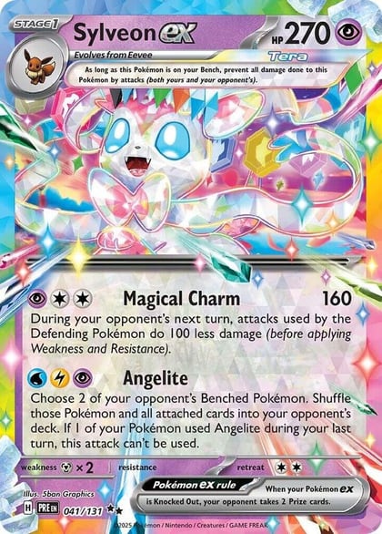 Sylveon ex - 041/131, SV: Prismatic Evolutions 041/131