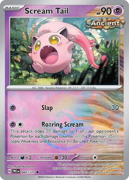 Scream Tail (Poke Ball Pattern), SV: Prismatic Evolutions 042/131