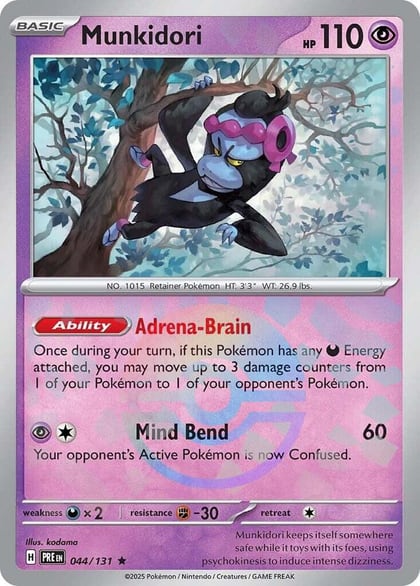 Munkidori (Poke Ball Pattern), SV: Prismatic Evolutions 044/131