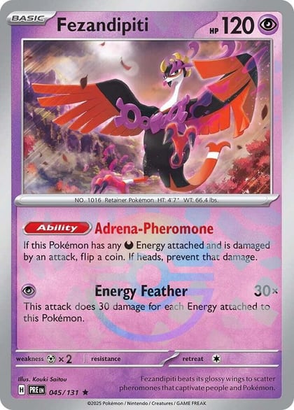 Fezandipiti (Poke Ball Pattern), SV: Prismatic Evolutions 045/131