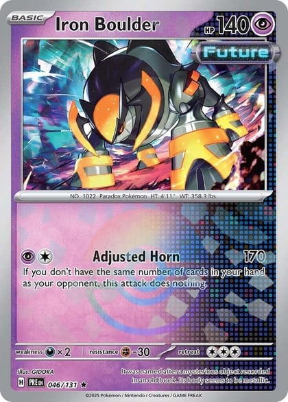 Iron Boulder (Poke Ball Pattern), SV: Prismatic Evolutions 046/131