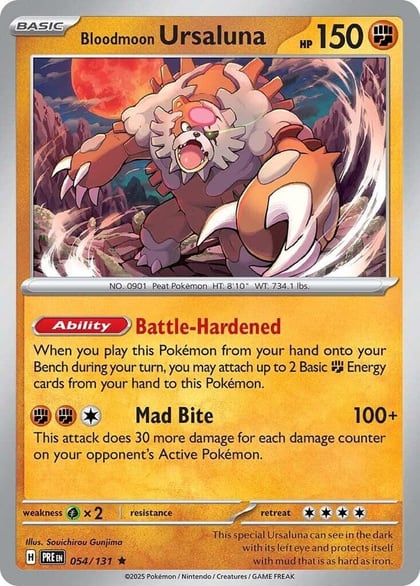 Bloodmoon Ursaluna, SV: Prismatic Evolutions 054/131