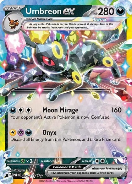 Umbreon ex - 060/131, SV: Prismatic Evolutions 060/131