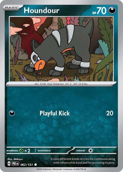 Houndour, SV: Prismatic Evolutions 062/131