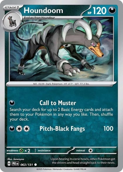 Houndoom, SV: Prismatic Evolutions 063/131