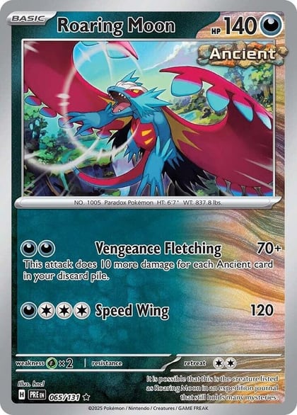 Roaring Moon, SV: Prismatic Evolutions 065/131
