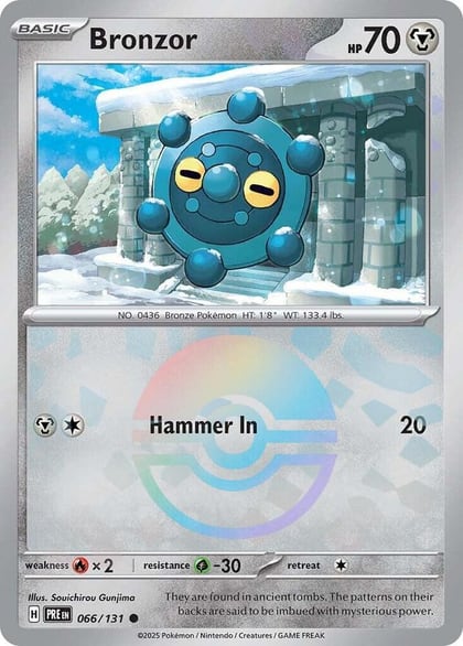 Bronzor (Poke Ball Pattern), SV: Prismatic Evolutions 066/131