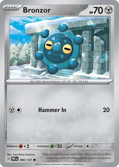 Bronzor, SV: Prismatic Evolutions 066/131
