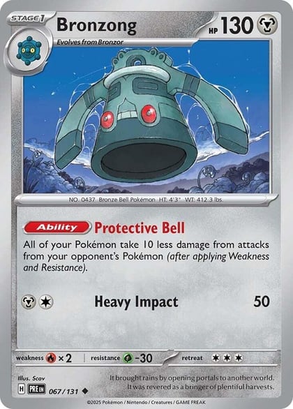 Bronzong, SV: Prismatic Evolutions 067/131