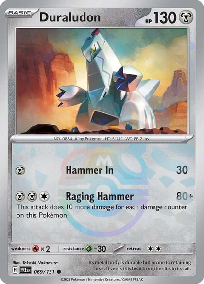 Duraludon (Master Ball Pattern), SV: Prismatic Evolutions 069/131