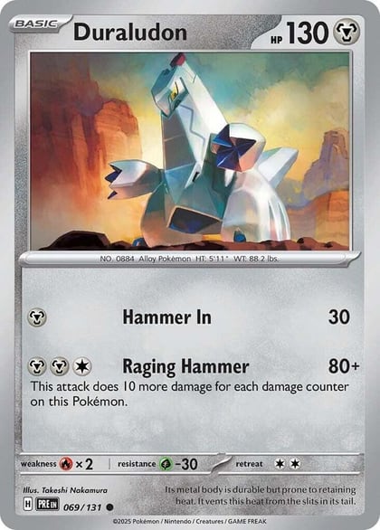 Duraludon, SV: Prismatic Evolutions 069/131
