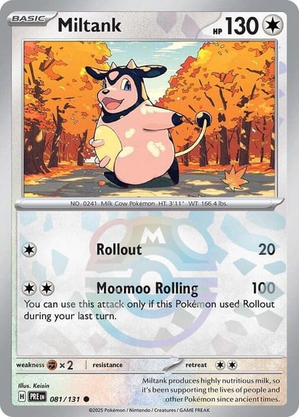 Miltank (Master Ball Pattern), SV: Prismatic Evolutions 081/131