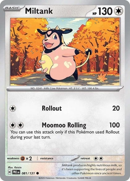 Miltank, SV: Prismatic Evolutions 081/131