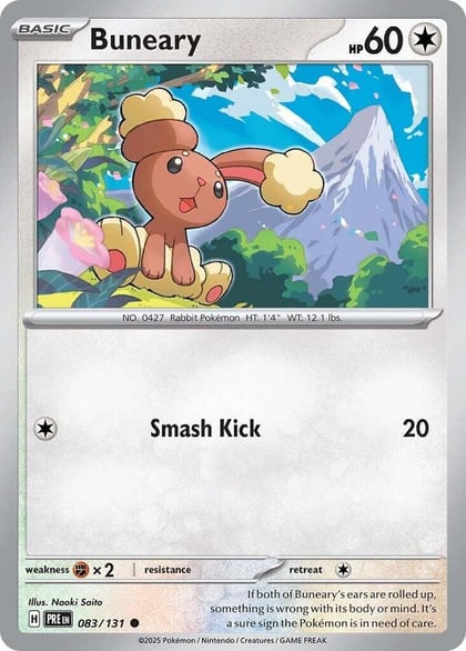 Buneary, SV: Prismatic Evolutions 083/131
