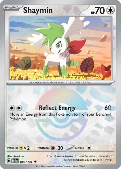 Shaymin (Poke Ball Pattern), SV: Prismatic Evolutions 087/131