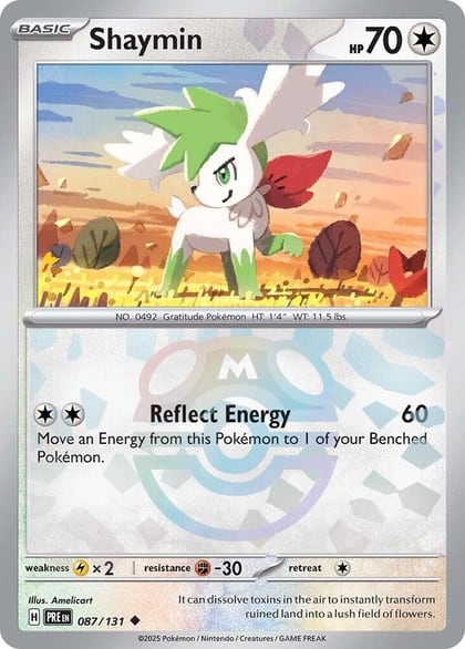 Shaymin (Master Ball Pattern), SV: Prismatic Evolutions 087/131