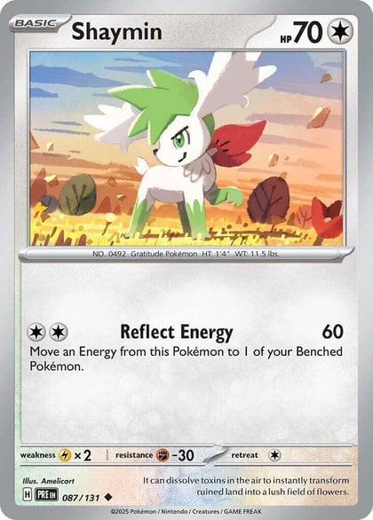 Shaymin, SV: Prismatic Evolutions 087/131