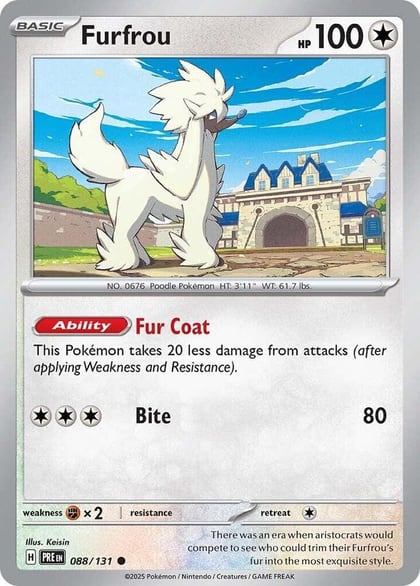 Furfrou, SV: Prismatic Evolutions 088/131