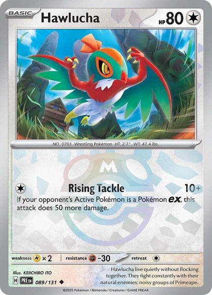 Hawlucha (Master Ball Pattern), SV: Prismatic Evolutions 089/131