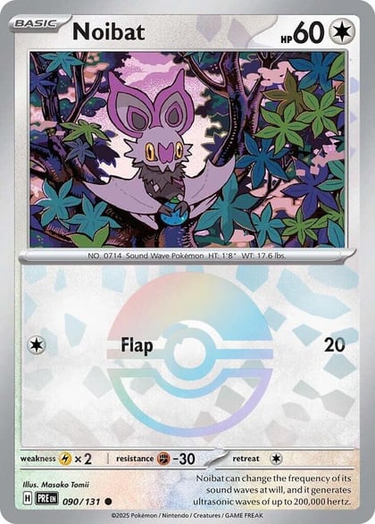 Noibat (Poke Ball Pattern), SV: Prismatic Evolutions 090/131