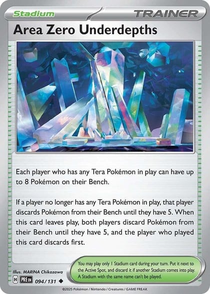Area Zero Underdepths, SV: Prismatic Evolutions 094/131