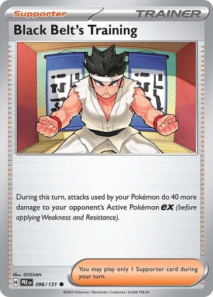 Black Belt's Training - 096/131, SV: Prismatic Evolutions 096/131