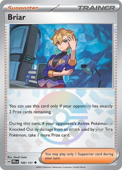 Briar (Poke Ball Pattern), SV: Prismatic Evolutions 100/131