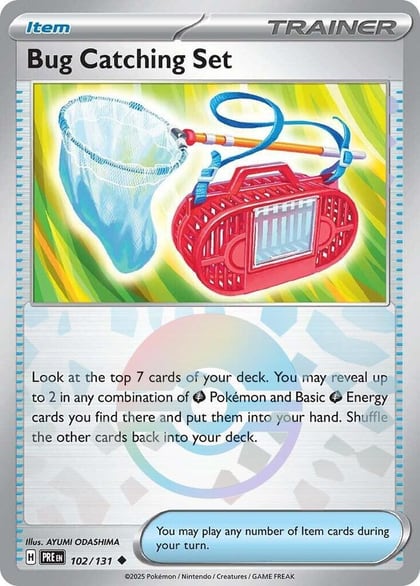 Bug Catching Set (Poke Ball Pattern), SV: Prismatic Evolutions 102/131