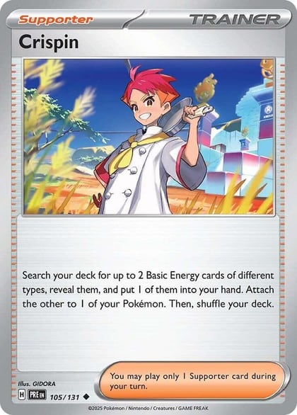 Crispin - 105/131, SV: Prismatic Evolutions 105/131