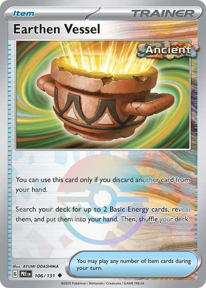 Earthen Vessel (Poke Ball Pattern), SV: Prismatic Evolutions 106/131