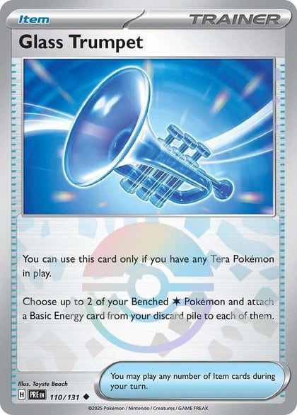 Glass Trumpet (Poke Ball Pattern), SV: Prismatic Evolutions 110/131
