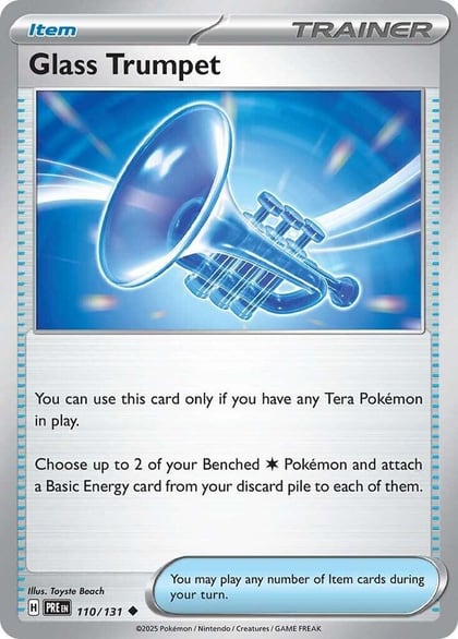 Glass Trumpet, SV: Prismatic Evolutions 110/131