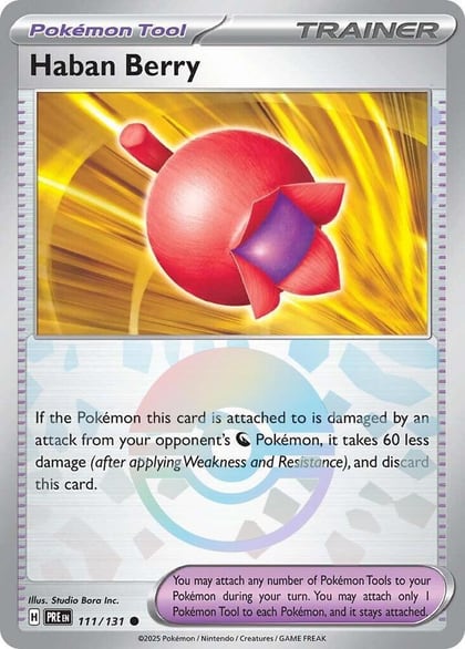 Haban Berry (Poke Ball Pattern), SV: Prismatic Evolutions 111/131