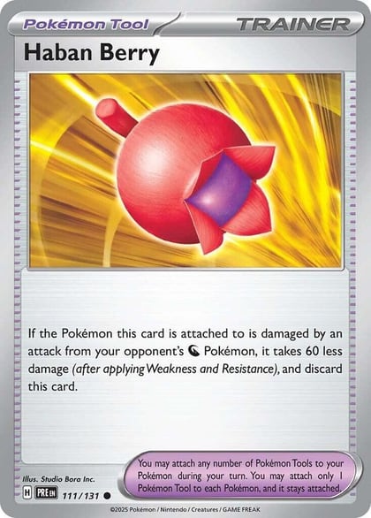 Haban Berry, SV: Prismatic Evolutions 111/131