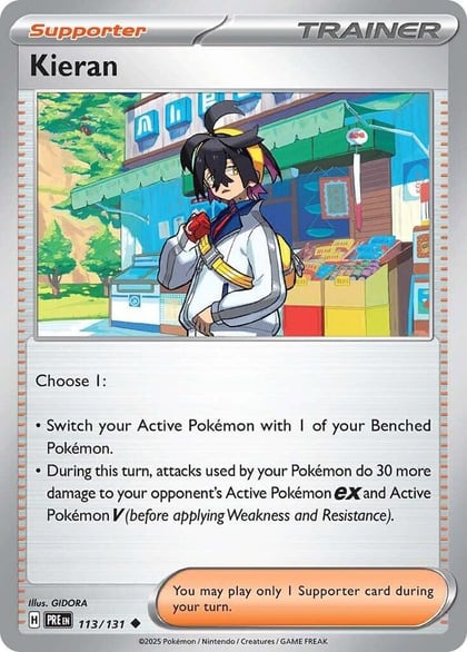 Kieran - 113/131, SV: Prismatic Evolutions 113/131