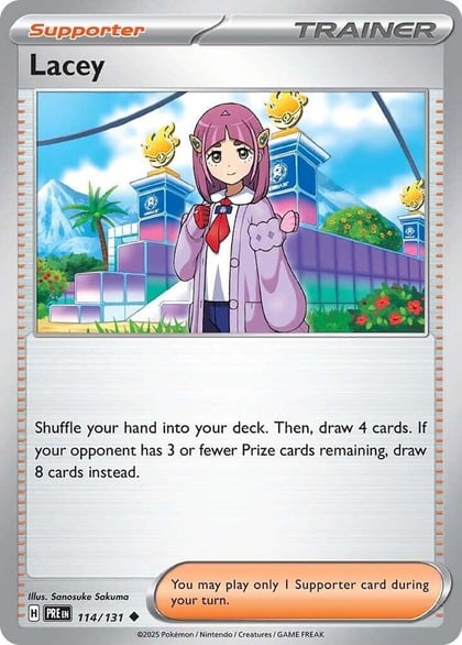 Lacey - 114/131, SV: Prismatic Evolutions 114/131