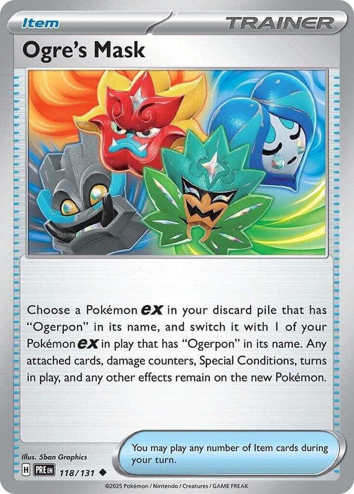 Ogre's Mask, SV: Prismatic Evolutions 118/131