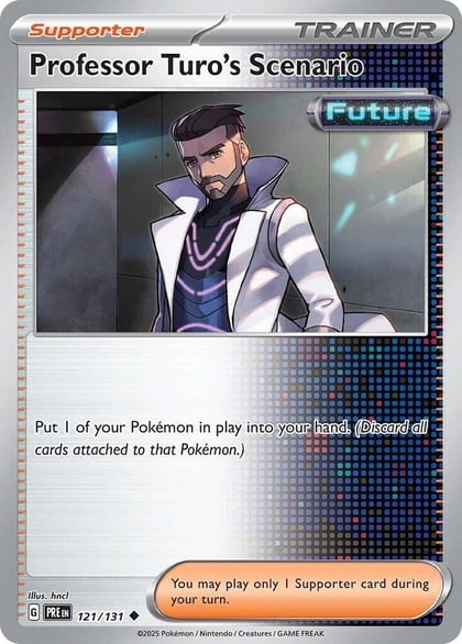 Professor Turo's Scenario, SV: Prismatic Evolutions 121/131
