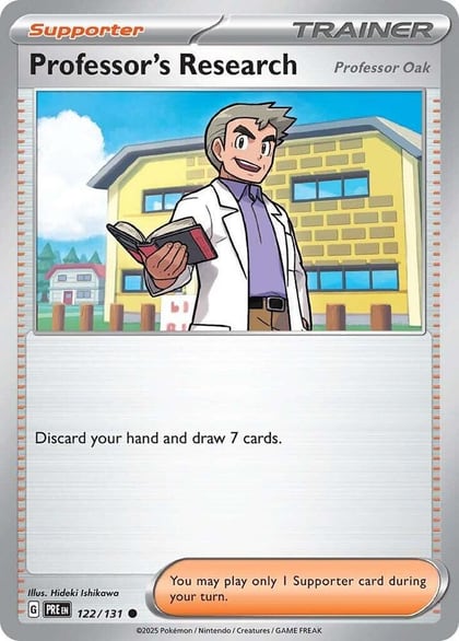 Professor's Research [Professor Oak], SV: Prismatic Evolutions 122/131