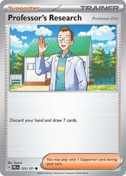 Professor's Research [Professor Elm], SV: Prismatic Evolutions 123/131