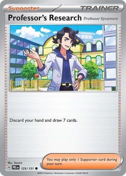 Professor's Research [Professor Sycamore], SV: Prismatic Evolutions 125/131