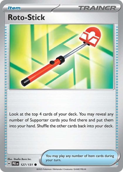 Roto-Stick, SV: Prismatic Evolutions 127/131