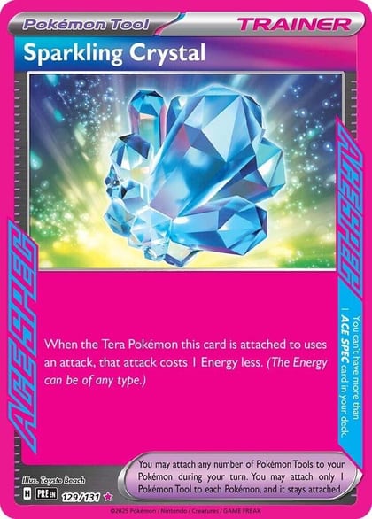 Sparkling Crystal, SV: Prismatic Evolutions 129/131
