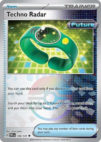 Techno Radar (Poke Ball Pattern), SV: Prismatic Evolutions 130/131