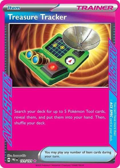 Treasure Tracker, SV: Prismatic Evolutions 131/131